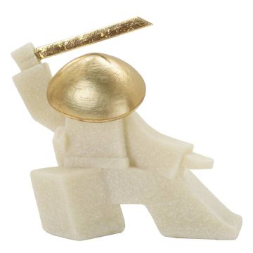 Samurajaus statulėlė Samurai Oda Quarzy B, 19 × 18 × 8 cm