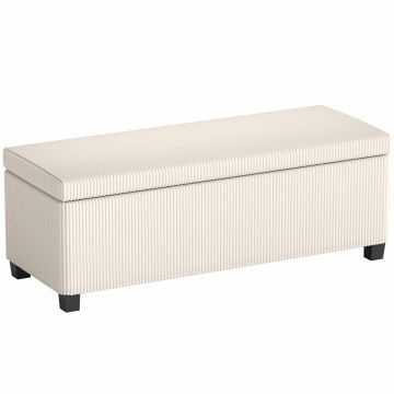 Storage bench, 84 l capacity, 112 × 40 × 42 cm