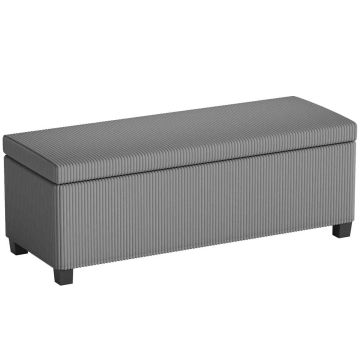 Storage bench, 84 l capacity, 112 × 40 × 42 cm