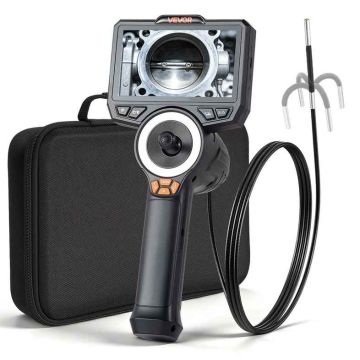 Articulated borescope VEVOR SX3, four-way, 3.9 mm probe, 33.5 × 9.5 × 24.5 cm