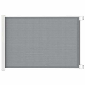 Защитные ворота для собак PawHut 115x5,5x82,5см, серо-белого цвета