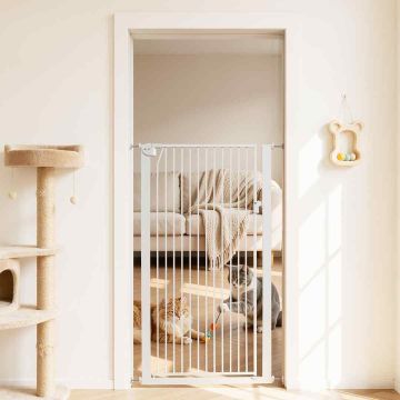 Safety gate VEVOR, 74–105 cm wide, White, 74–105 × 142 cm