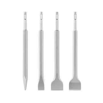 SDS Plus chisel set VEVOR CUI13, 4 pcs.