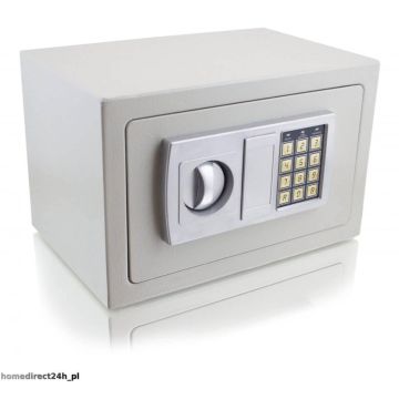 Elektroninis seifas, šviesiai pilkos spalvos
