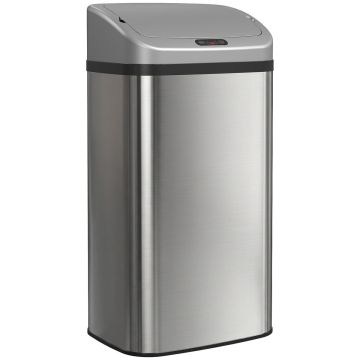 Sensory trash can Aosom, 48 l, 33 × 69 × 25 cm