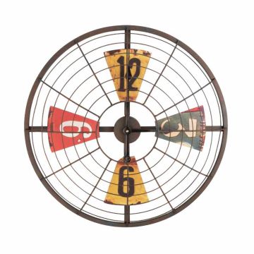Wall clock ActiveShop, Fan-shaped
