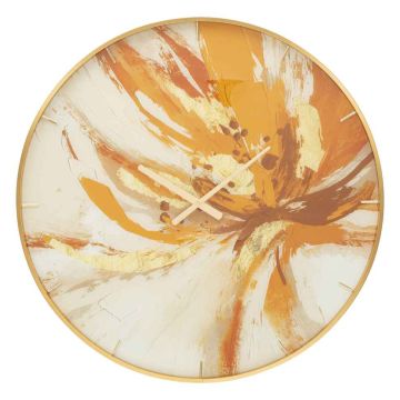 Sieninis laikrodis Glass Toply, Ø 80 × 5 cm