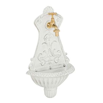 Sieninis sodo praustuvas Relaxdays, su čiaupu, 42 × 24,5 × 11,5 cm