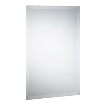 Sieninis veidrodis Relaxdays 10034259.0, vertikalus arba horizontalus, berėmis, 40 × 60 × 0,5 cm