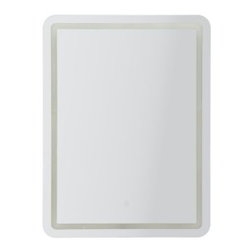 Sieninis veidrodis Simple, su LED apšvietimu, 60 × 80 × 3,5 cm