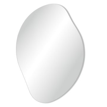 Sieninis veidrodis SONGMICS LWMB35020BD01, Be rėmelio, 60 × 45 cm