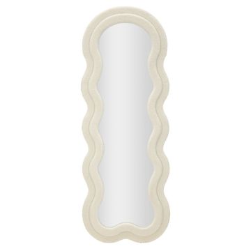 Sieninis veidrodis Teddy, Smėlio, 40 × 160 × 4 cm