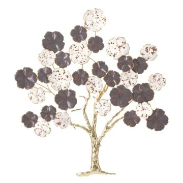 Sienų dekoratyvinis skydas Albero Purpy, 73,7 × 80 × 5 cm