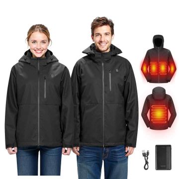 Heated jacket VEVOR RHB-002, men's, XXL
