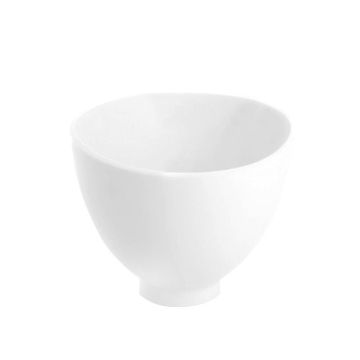 Silicone bowl Activeshop, size L, White
