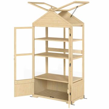 Greenhouse, 4 shelves, 100 × 178 × 56.5 cm