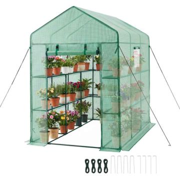 Greenhouse VEVOR, 14 shelves, 137 × 206 × 196 cm