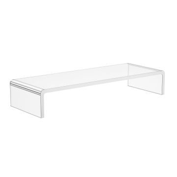Прозрачная подставка для монитора Homcom 53x19x9cm