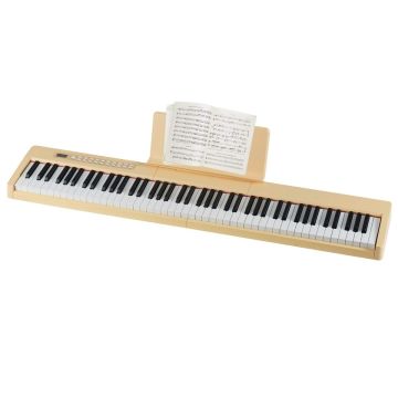 Skaitmeninė pianino klaviatūra, 88 klavišai, 125 × 23,5 × 24 cm