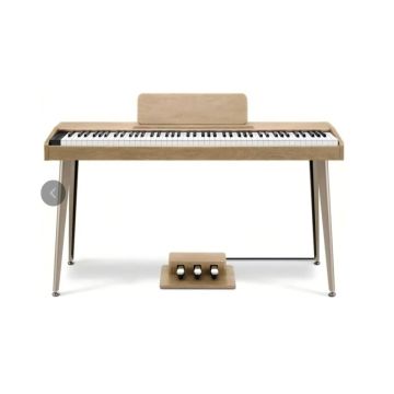 Skaitmeninis pianinas, 88 klavišai, 3 pedalai, 129 × 27 × 86 cm