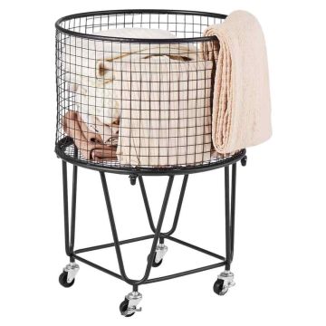 Laundry trolley VEVOR LXYXXYC-001, 40 l, 27.2 kg, 43 × 47 × 47 cm