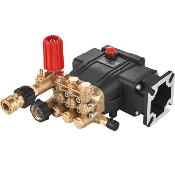 Pressure washer pump VEVOR KPD2110G, 3700 PSI, 2.5 GPM, 24.45 × 19.58 × 15.8 cm