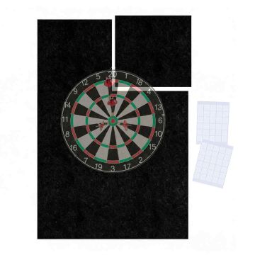 Smiginio lentos apsauga Relaxdays, 6 dalių, 90 × 60 × 1,4 cm