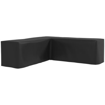 Garden furniture cover, L-shaped, 250 × 250 × 79 cm