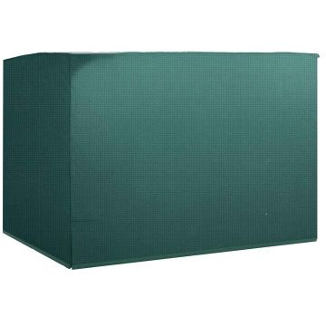Sodo baldų užvalkalas Outsunny 215x155x150cm., tamsiai žalios spalvos