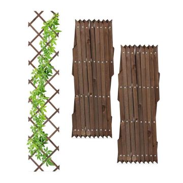 Sodo grotelės Relaxdays 10048824.0, 3 vnt, 180 × 30 × 1,5 cm