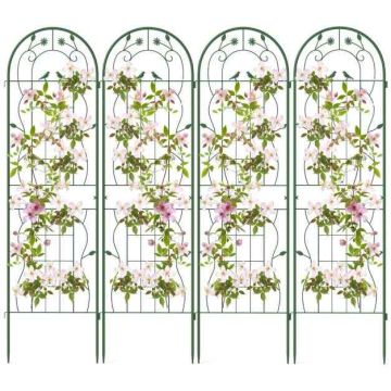 Sodo grotelės vijokliniams augalams, 2 arba 4 vnt, 180 × 50 cm
