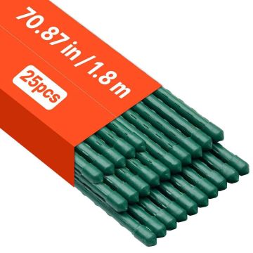 Садовые колышки VEVOR CSP11-1800-25, 25 шт, Ø11 × 1800 мм