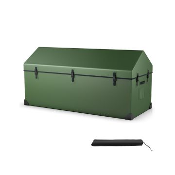 Garden storage box, 658 l, Green, 59 × 27 × 30.5 cm