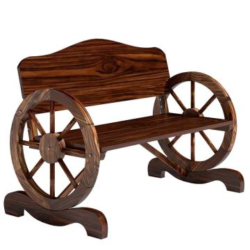 Garden bench, 2-seater, 110 × 80 × 55 cm