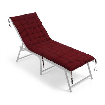 Sodo suoliuko pagalvėlė Relaxdays, Raudona, 190 × 70 cm