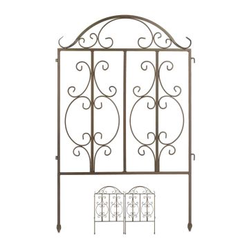 Sodo tvora Relaxdays 10036844.0, 3 elementai, 190,5 × 98 × 2,5 cm