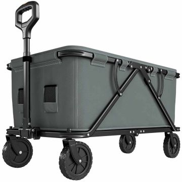 Garden trolley, 160 l, 100 × 56 × 55 cm