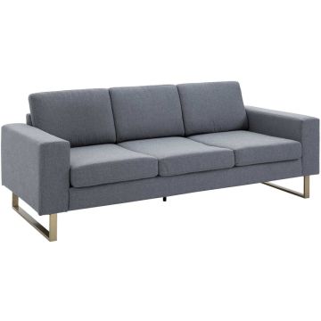 Диван Homcom 200x82x78см, темно-серый цвет