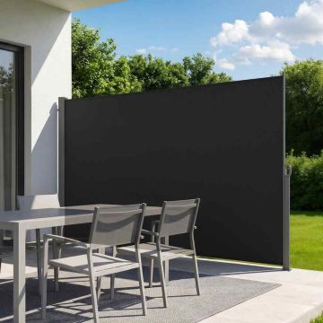 Боковая маркиза VEVOR H038-2, выдвижная, Чёрная, 180 × 300 см
