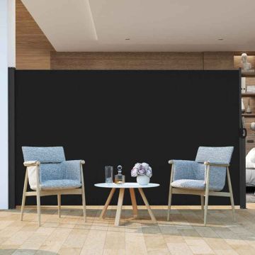 Side terrace curtain, Retractable, 300 × 18 × 180 cm