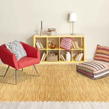 Sportinių kilimėlių plytelių rinkinys, 12 vnt, 60,96 × 60,96 × 0,9525 cm