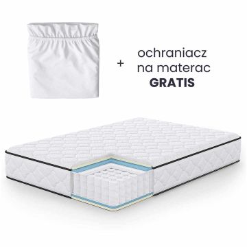 Spring mattress AkordV2, H3 hardness, 140 × 200 × 24 cm