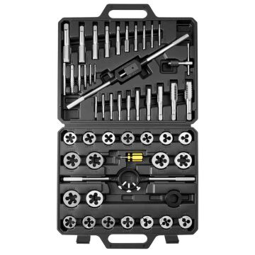Tap and die set VEVOR 51PC, 51 pieces, 42.5 × 8 × 38 cm