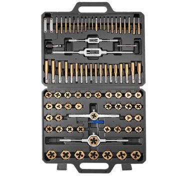Tap and die set VEVOR 86PC, 86 pieces, 42.5 × 8 × 38 cm