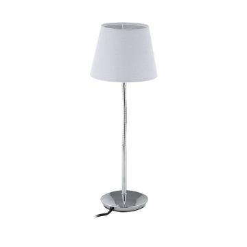 Stalinė lempa Relaxdays 10045978_49, Balta, Ø 17 × 47 cm