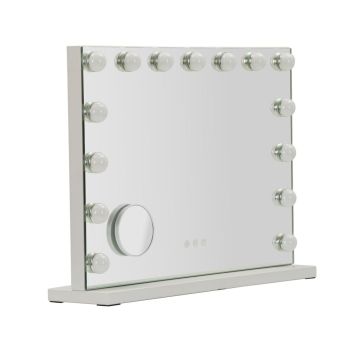 Stalinis LED veidrodėlis Hollywood, 55 × 43 × 14 cm