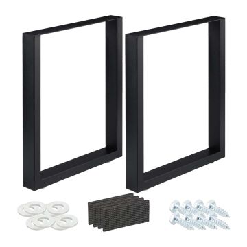 Stalo kojos Relaxdays, 2 vnt, 72 × 60 × 8 cm