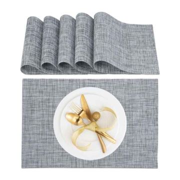Stalo padėkliukai Relaxdays 10044844_111, 6 vnt, 45 × 30 cm