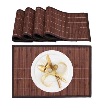 Stalo padėkliukai Relaxdays, 4 vnt, 45 × 30 cm