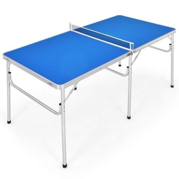 Table tennis table, 2 parts, 60 × 30 × 30 inches